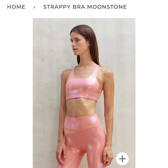 Strappy Bra Moonstone in sunset mauve - Picture 5 of 6